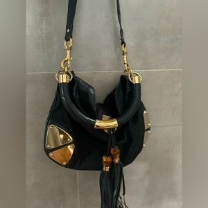 Authentic Gucci logo black bag